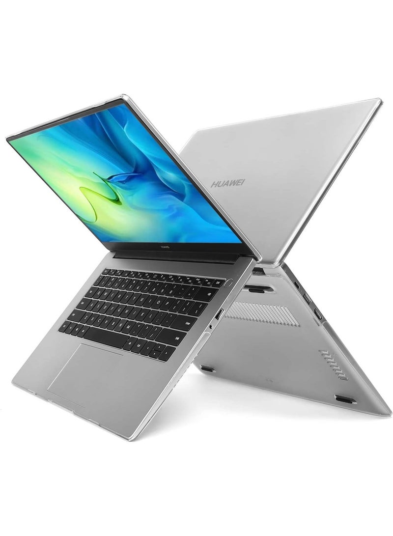Laptop Case Compatible with Huawei Matebook D16 2024 16 Inch Model MCLF-X MCLG-16 MCLEF-X , Matte PC Cover Laptop Protective Hard Shell (Frosted Clear) - Image 4